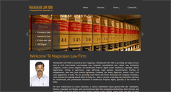 Desktop Screenshot of nagarajanlawfirm.com
